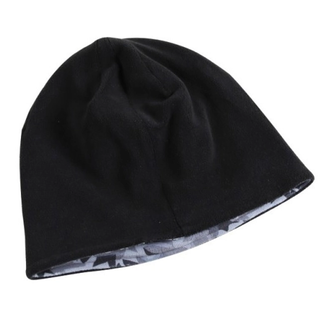 Vendita online Cappellino in pile double face black-camouflage 